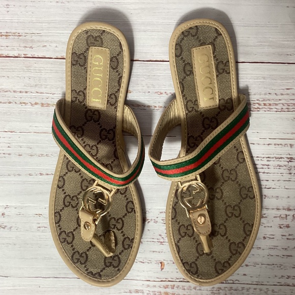 Gucci Thong Sandals Size 41 (US 10) - Picture 2 of 7